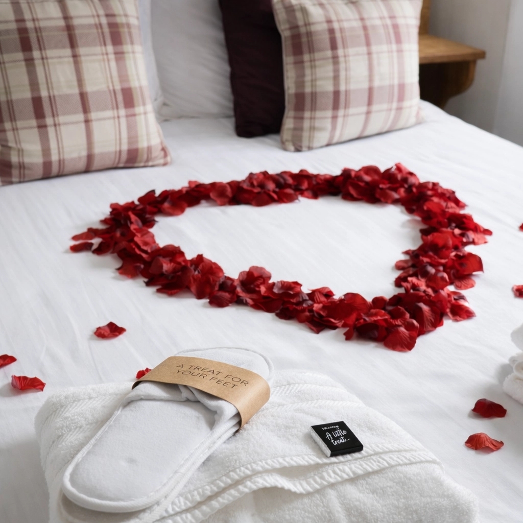 Romantic arrival decor