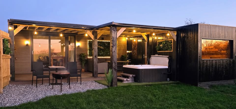 Hazel lodge at steam mill lodges
